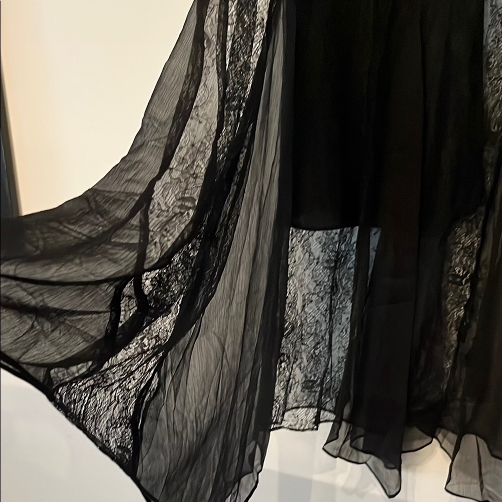 NWT All Saints | Rayna maxi dress | Black | Size 6 - Picture 8 of 16